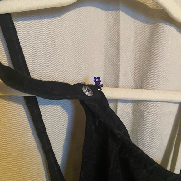 Plaid Beach Romper - Picture 3 of 4